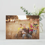 Lauren Landrys Weihnachtskarte Feiertagskarte (Stehend Vorderseite)