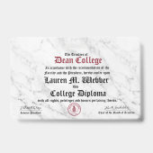 Lauren M. Webber Ausweis (Vorderseite)