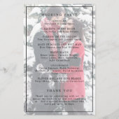 Lauren Monogram Foto Elegant Wedding (Rückseite)