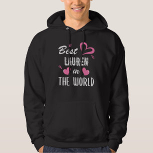 Lauren Name, Best Lauren in der Welt Hoodie