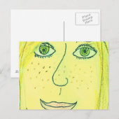 Lauren Postkarte (Vorne/Hinten)