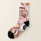 Lauren Rosenberg Original Geometric Socks Socken (Links - Außen)