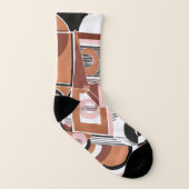 Lauren Rosenberg Original Geometric Socks Socken (Rechts - Außen)