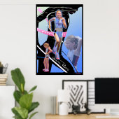 Lauren Russ Track Poster (Heimbüro)