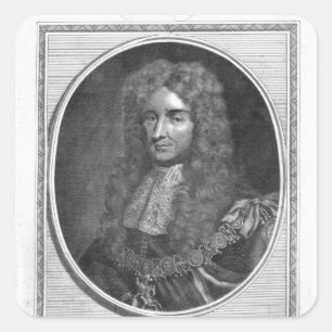 Laurence Hyde, 1. Graf von Rochester Quadratischer Aufkleber