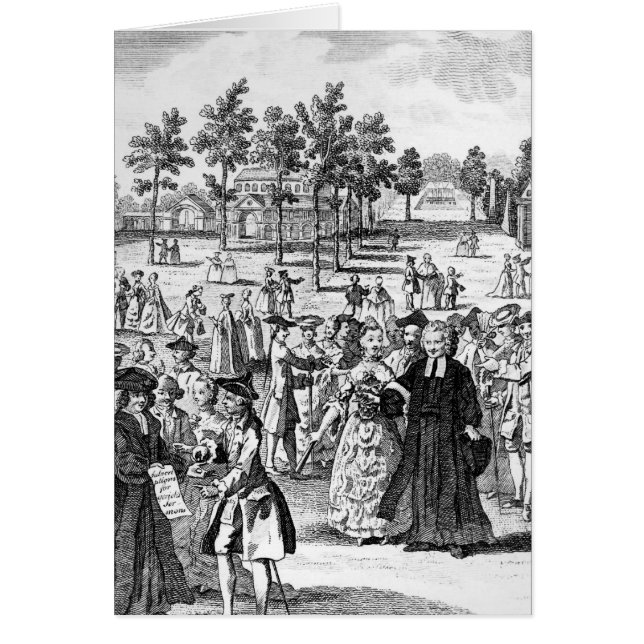 Laurence Sterne (Vorne)