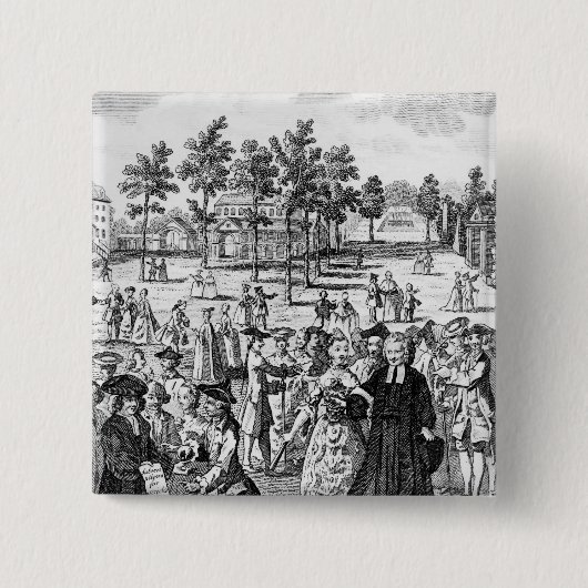 Laurence Sterne Button (Vorderseite)