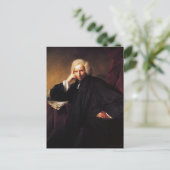 Laurence Sterne (Gemälde von Sir Joshua Reynolds) Postkarte (Stehend Vorderseite)