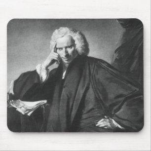 Laurence Sterne, graviert von Edward Fisher Mousepad