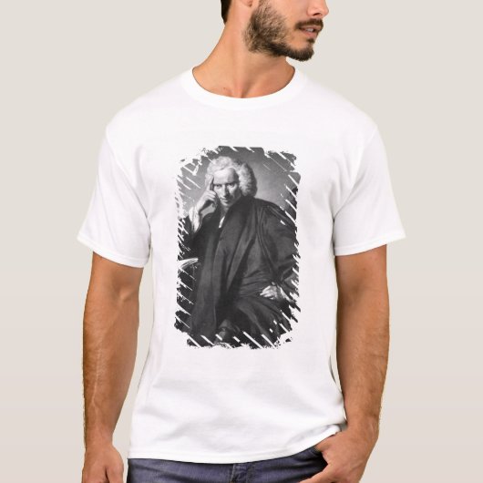 Laurence Sterne, graviert von Edward Fisher T-Shirt (Vorderseite)