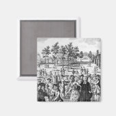 Laurence Sterne Magnet (Vorderseite/Rückseite)