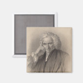 Laurence Sterne Magnet (Vorderseite/Rückseite)