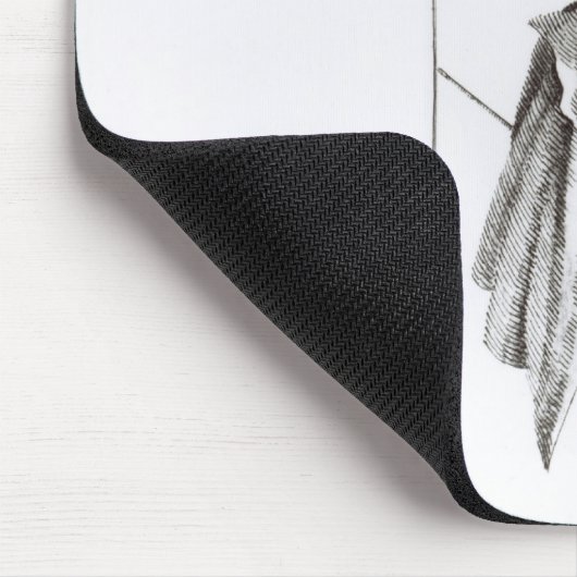 Laurence Sterne Mousepad (Ecke)