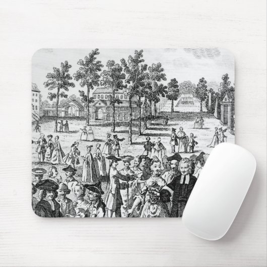 Laurence Sterne Mousepad (Mit Mouse)