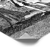 Laurence Sterne Poster (Ecke)