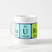 Laurens Periodenname Tasse (Vorderseite Links)