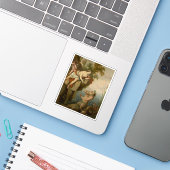 Laurent de La Hyre - Glaucus und Scylla Aufkleber (Laptop mit iPhone)