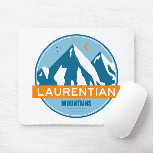 Laurentian Mountains Quebec Kanada Mousepad (Mit Mouse)