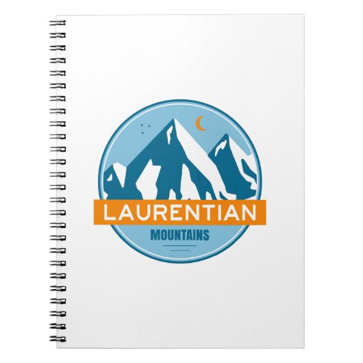 Laurentian Mountains Quebec Kanada Notizblock (Vorderseite)