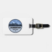 Laurentinische Berge Québec Kanada Camping Gepäckanhänger (Vorderseite horizontal)