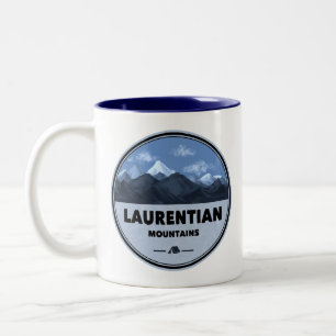Laurentinische Berge Québec Kanada Camping Zweifarbige Tasse