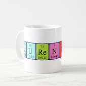 Laurentios Periodenname Tasse (Vorderseite Links)