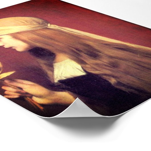 Lauretta (aus dem Decameron) Poster (Ecke)