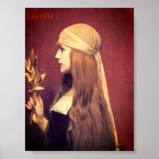 Lauretta (aus dem Decameron) Poster (Vorne)