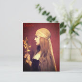 Lauretta (aus dem Decameron) Postkarte (Stehend Vorderseite)