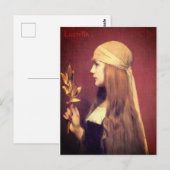 Lauretta (aus dem Decameron) Postkarte (Vorne/Hinten)