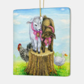 Laurie's Critters Keramikornament (Links)