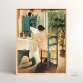 Laurits Andersen Ring at Breakfast Malerei Art Poster