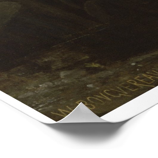 L'Aurore Dawn William-Adolphe Bouguereau Poster (Ecke)