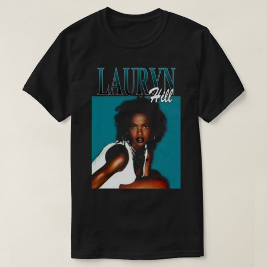 Lauryn Hill Fugees 1990s R B Soul Lauryn Hill Fuge T-Shirt (Design vorne)