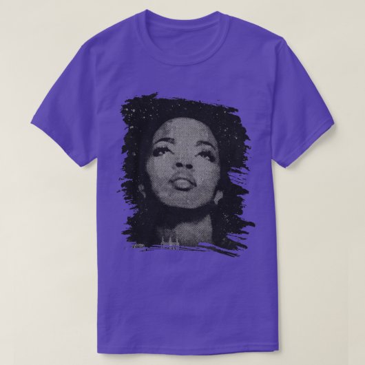 Lauryn hill Retro Poster T-Shirt (Design vorne)