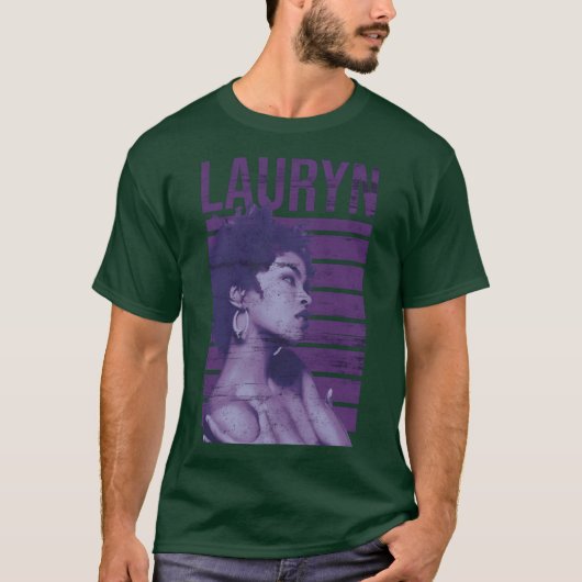 Lauryns Hills Rapper lustig T-Shirt (Vorderseite)