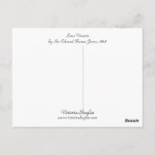 Laus Veneris Postkarte (Rückseite)