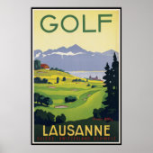 Lausanne Schweiz Poster (Vorne)