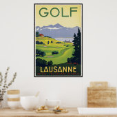 Lausanne Schweiz Poster (Küche)