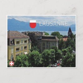Lausanne - Schweiz Postkarte