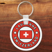 Lausanne Schweiz Schlüsselanhänger (Vorderseite)