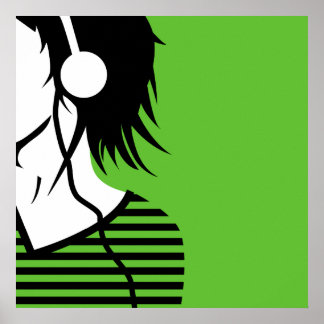 lauschen 2 Musik _6 Poster