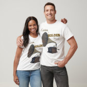 Lauschen Sie goldener Musik T-Shirt (Unisex)