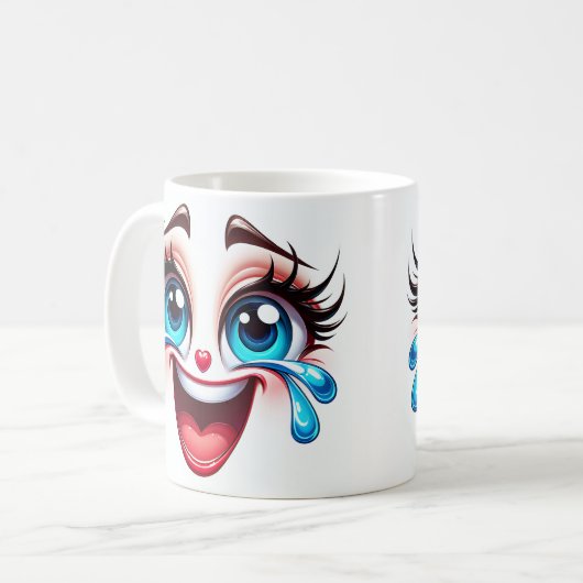 Lauschgesicht Kaffeetasse (Vorderseite Links)