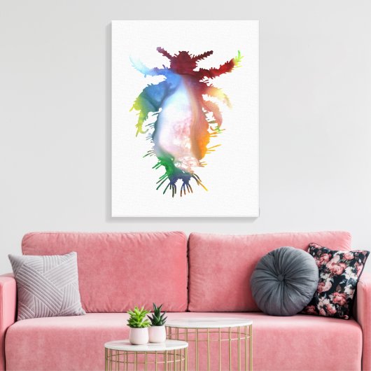 Läuse Leinwanddruck (Insitu (Wohnzimmer))