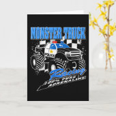 Läuse Monstertruck  Karte (Gelbe Blume)