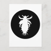 Läuse Postkarte (Vorderseite)