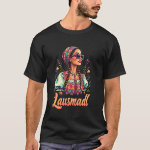 Lausmadl Traditionelle Kunst T-Shirt