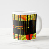 Laut auflachen  Jumbo-Tasse (Vorderseite Rechts)