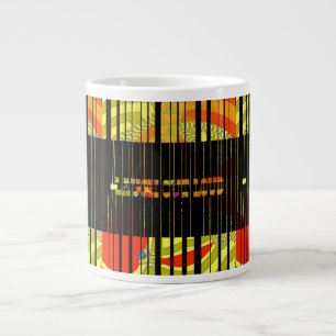 Laut auflachen  Jumbo-Tasse